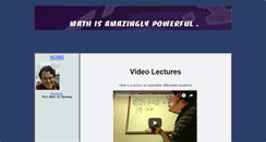 Desktop Screenshot of mathamazement.com
