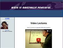 Tablet Screenshot of mathamazement.com